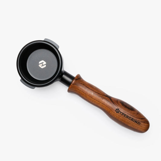 Breville 58mm Dual Boiler/Oracle Bottomless Portafilter (Black/Rosewood)